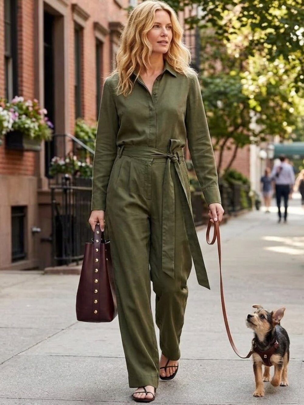 NWT new with tags Madewell women's button up long sleeve jumpsuit - Size 0